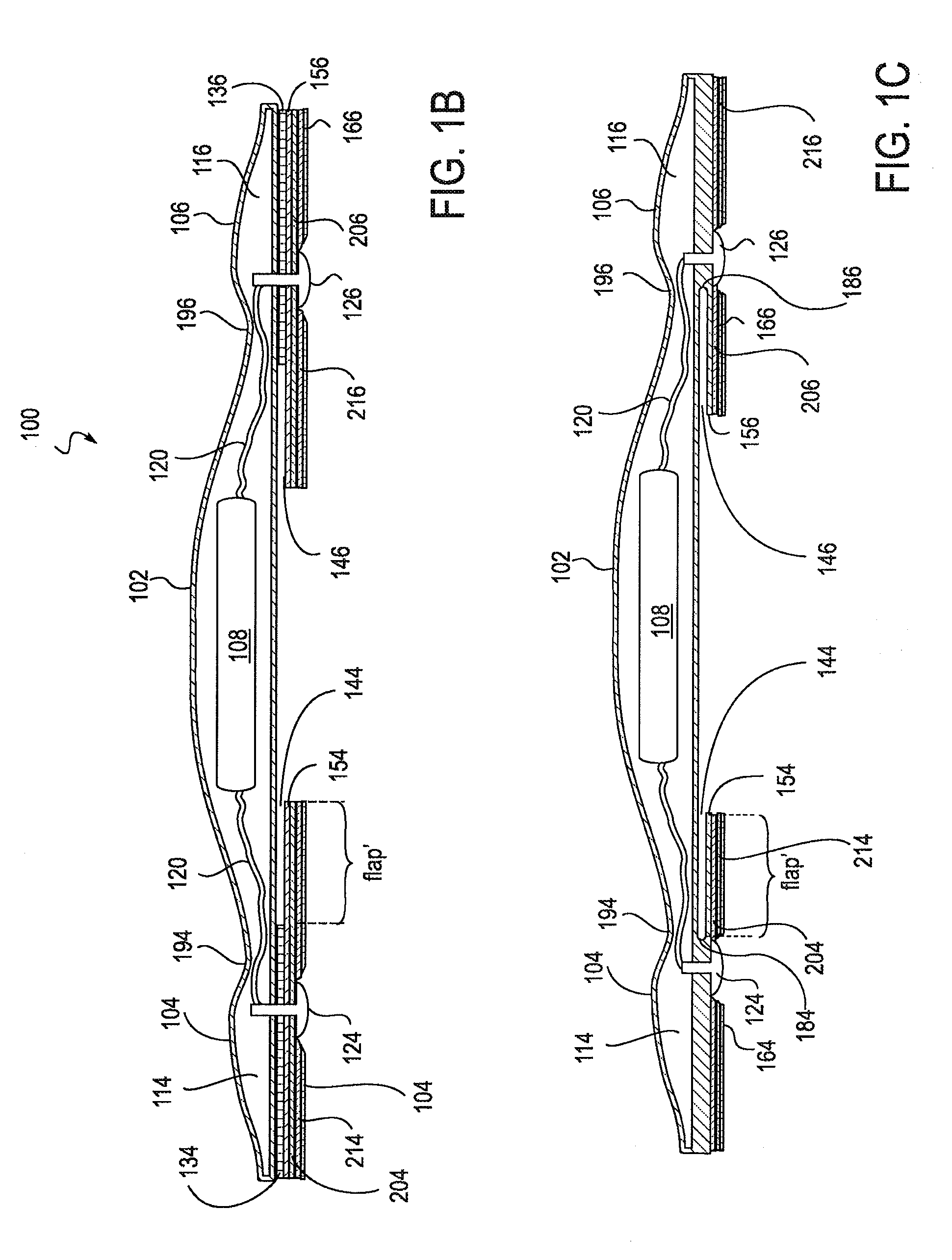 Device features and design elements for long-term adhesion