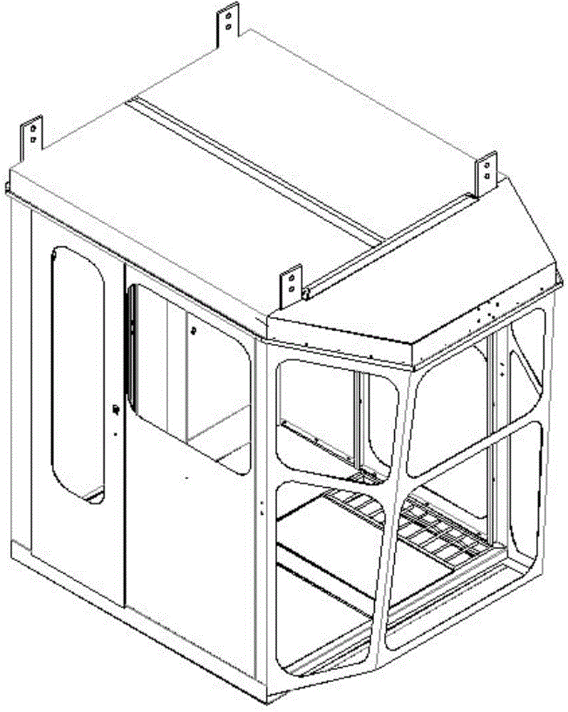 Control room for hoisting equipment