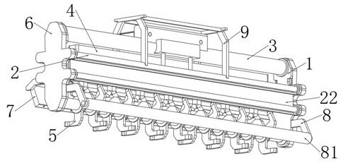 Fertilization rotary tillage seeding machine