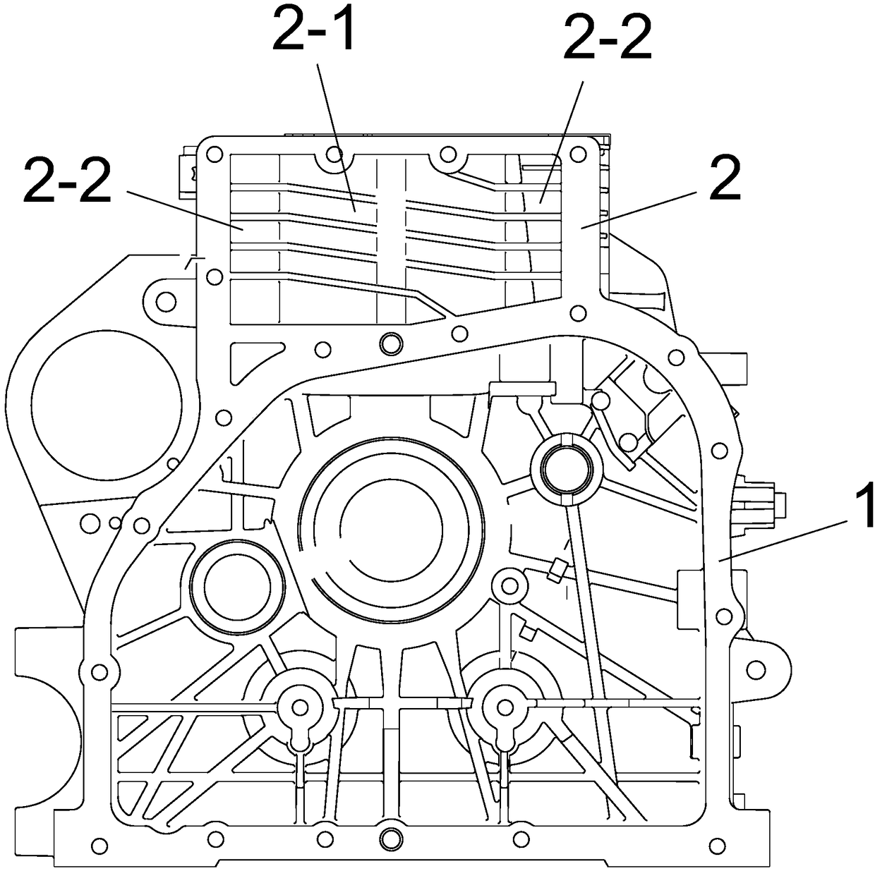 Small single-cylinder water-cooled type diesel engine