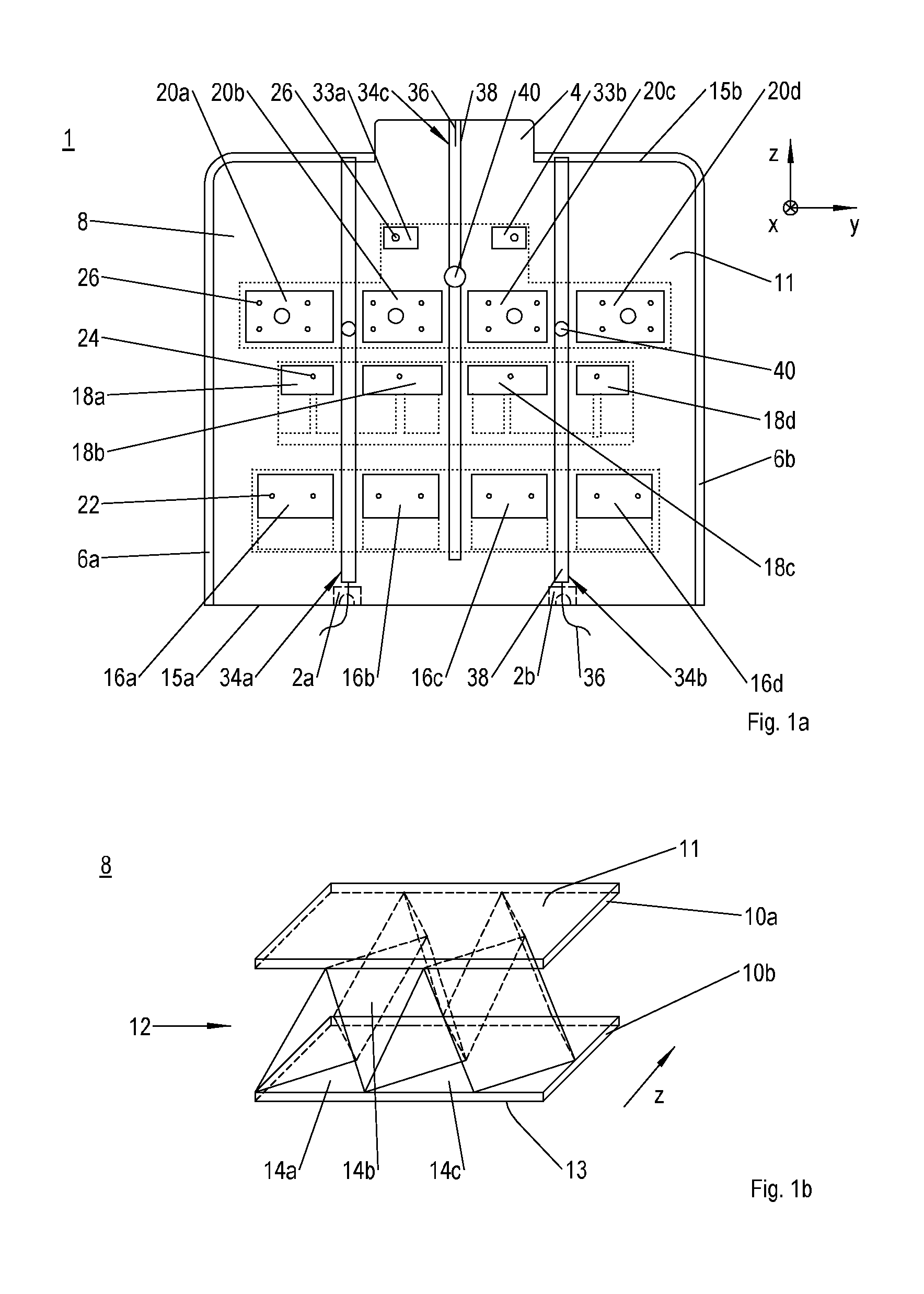 Partition wall for an aeroplane cabin, and an aeroplane