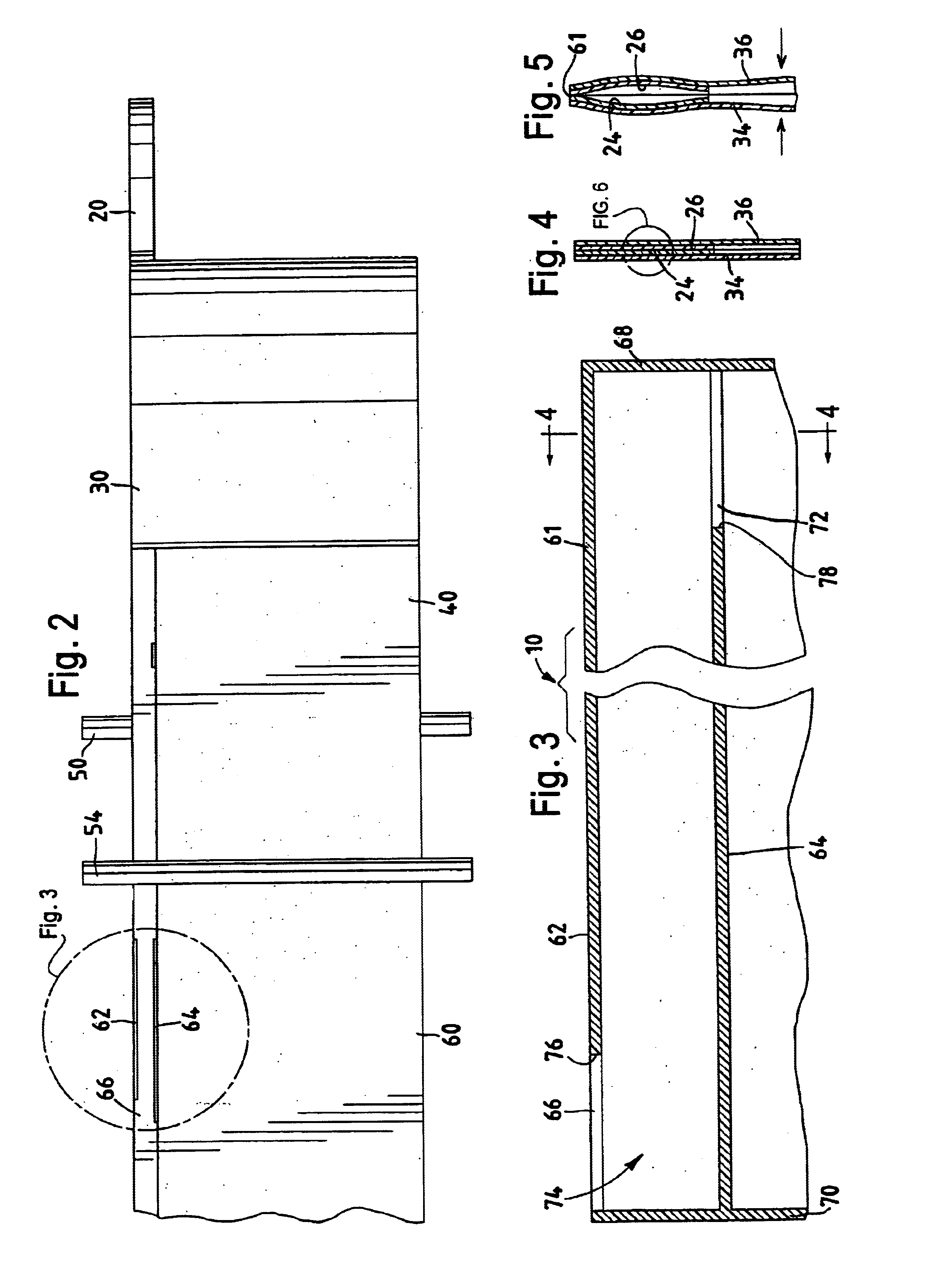 Air-evacuable bag with double-layered valve film and method for manufacturing same
