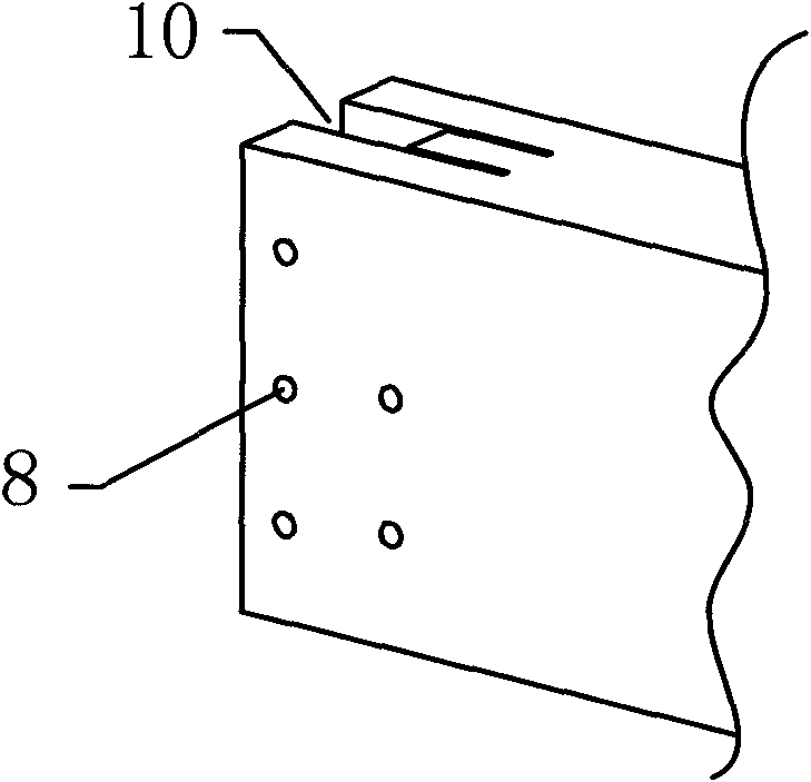 Double-secondary beam type combined house beam