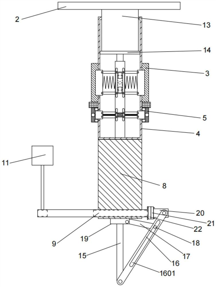 CVD (Chemical Vapor Deposition) workbench rotating device and CVD device