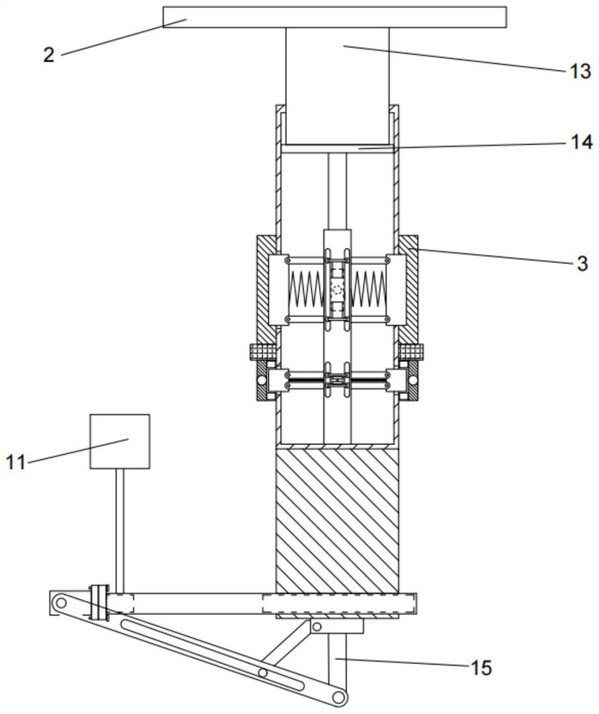CVD (Chemical Vapor Deposition) workbench rotating device and CVD device