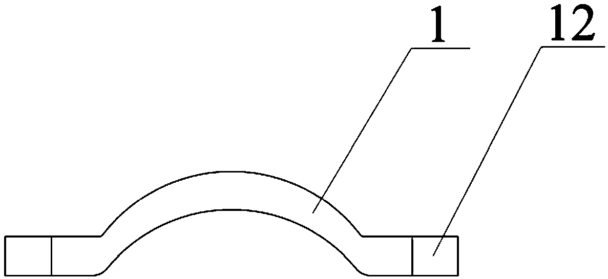 Artificial vertebral plate and spine internal fixing device