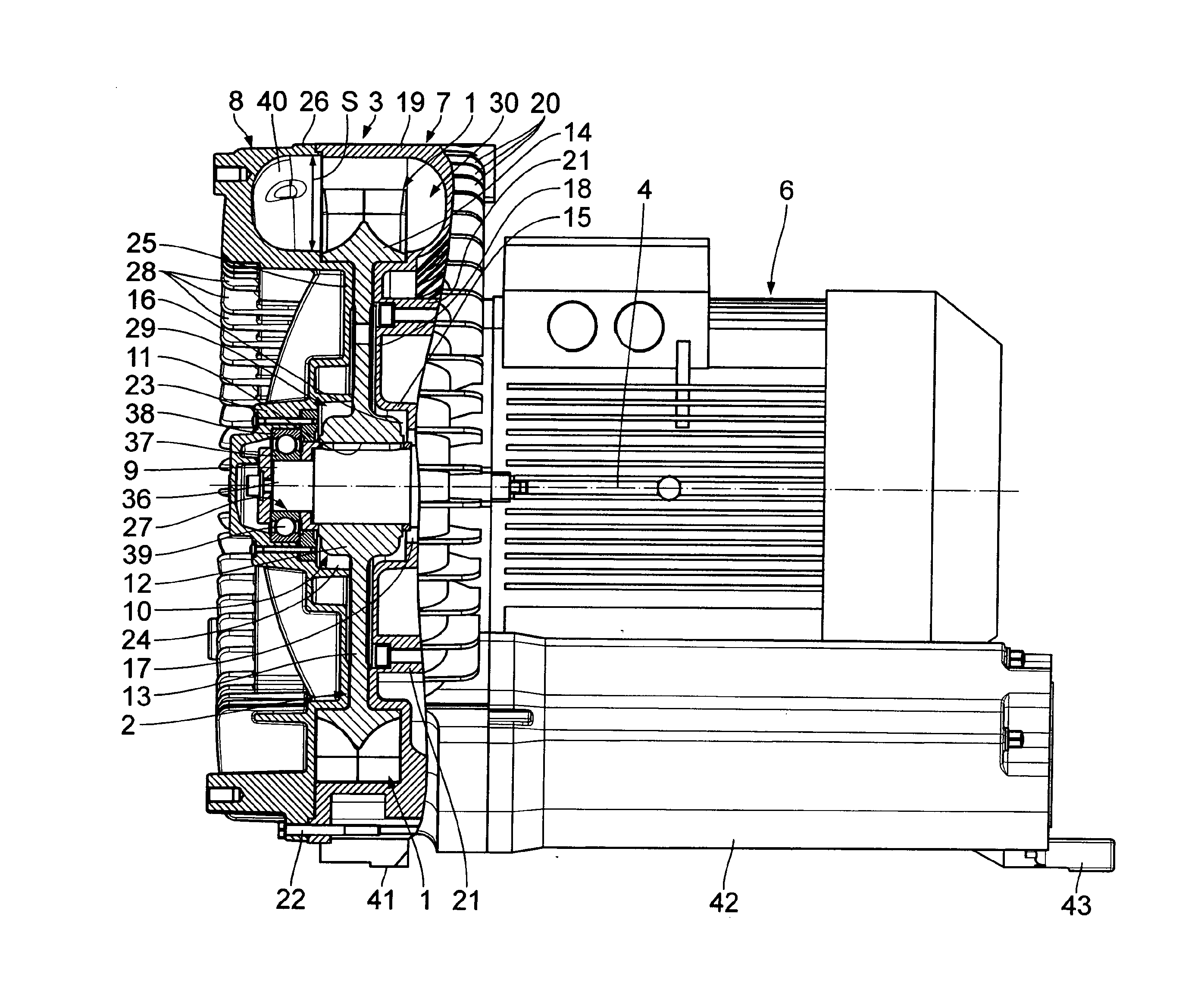 Side channel compressor