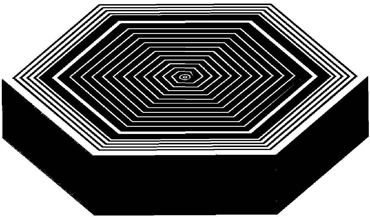 Helical hexagonal double-sided silicon drift detector for large area and designing method thereof