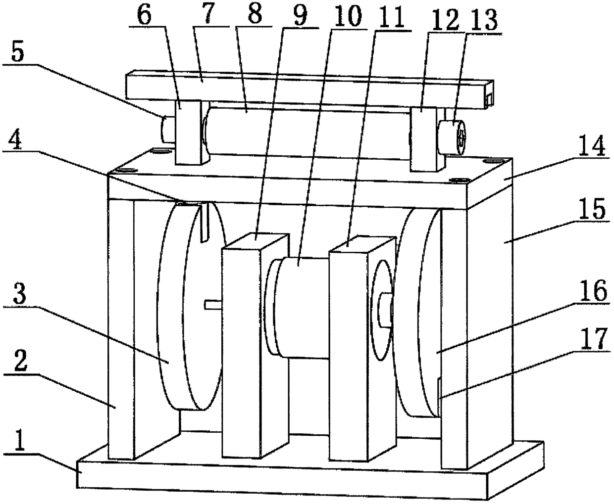 A dual-rotation permanent magnet clamped linear stepping piezoelectric actuator and a driving method of the actuator