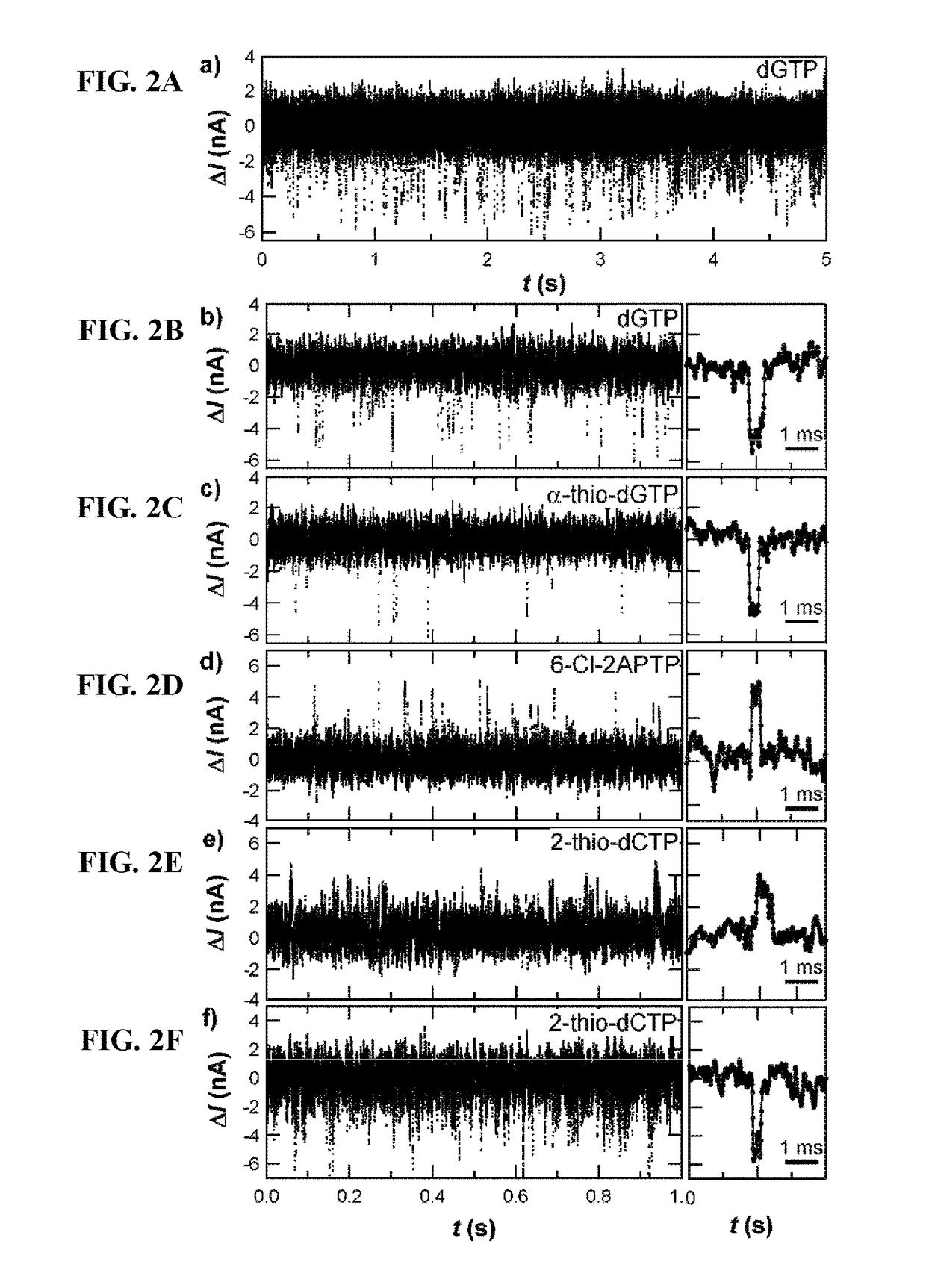 Detection of nucleic acid polymerase conformational changes using a nanotube