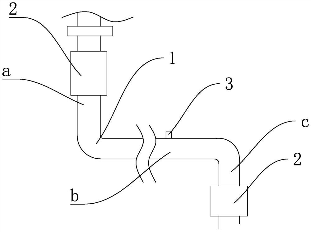 An auxiliary drainage structure and building drainage system