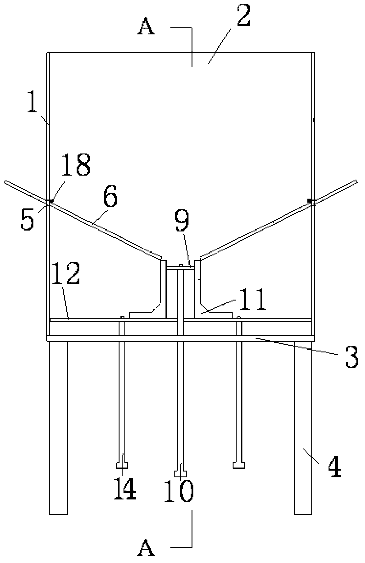 Apparatus and method for soil arch test