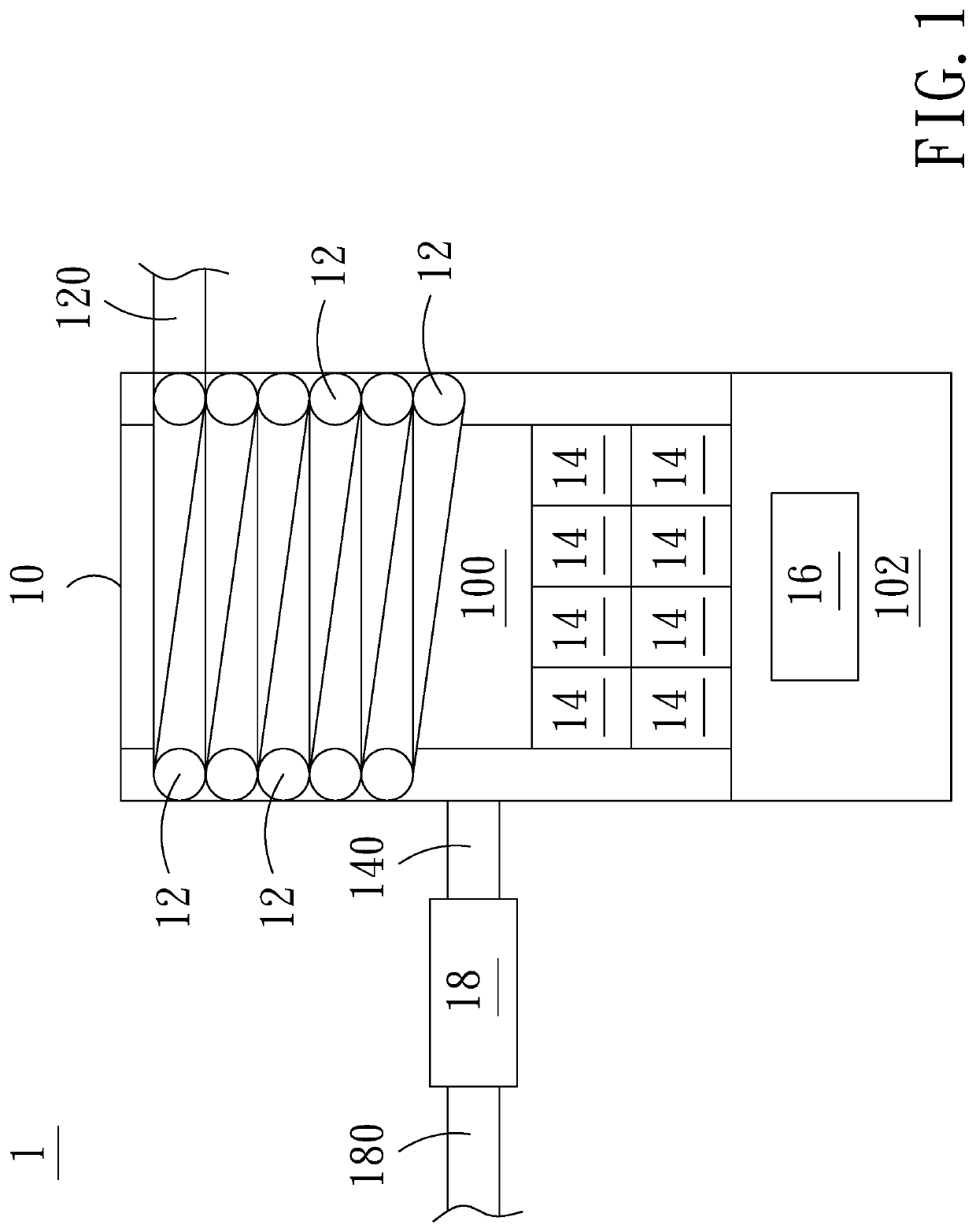 Temperature control device for fluids