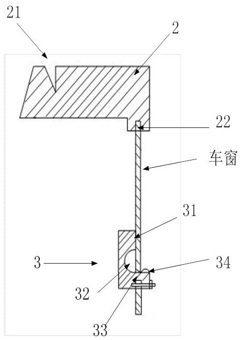 A structurally stable vehicle escape window