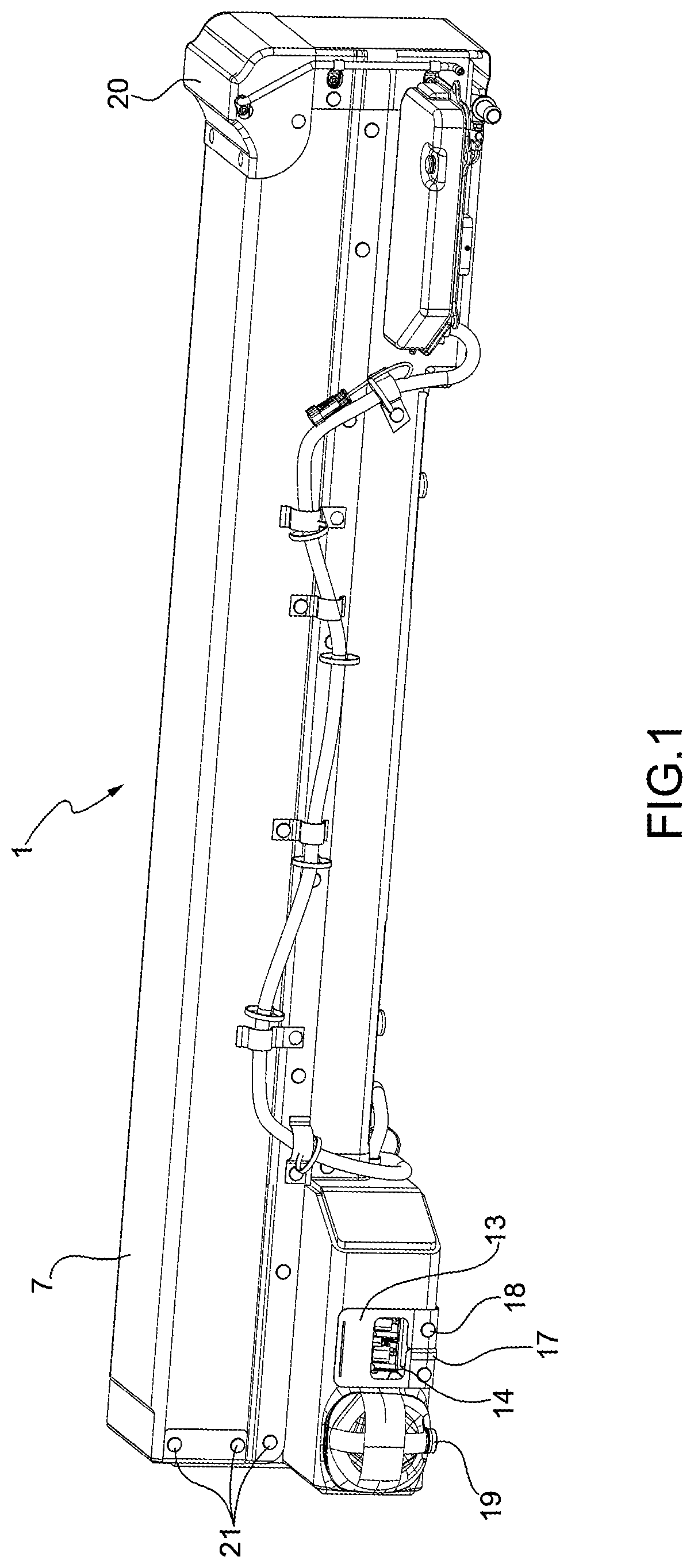 Power storage system for an electric drive vehicle