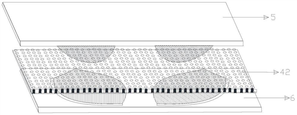 Latex sponge and vertical sponge combined mold cup and preparation method thereof