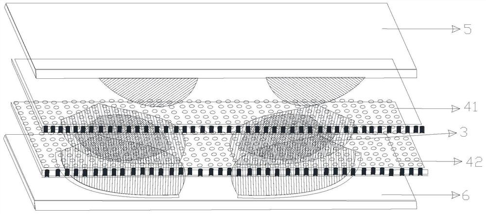 Latex sponge and vertical sponge combined mold cup and preparation method thereof