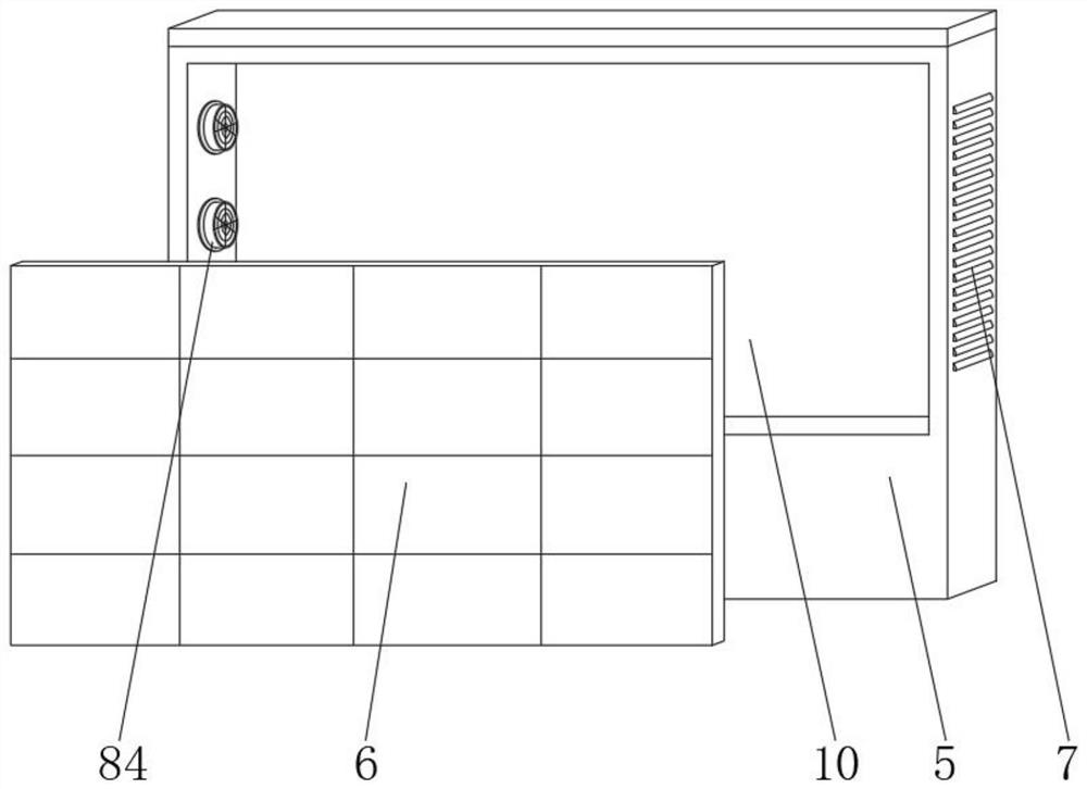 Intelligent monitoring large screen