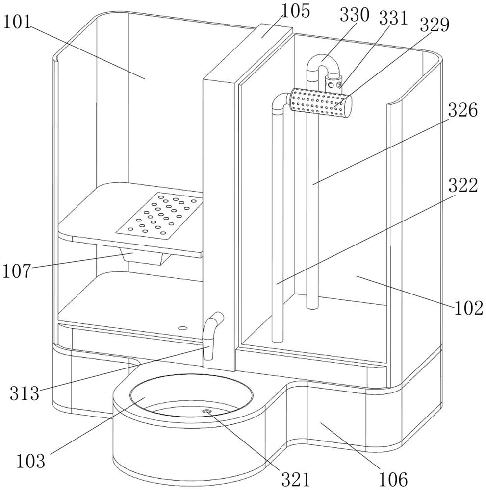 Self-cleaning and automatic water changing pet water dispenser