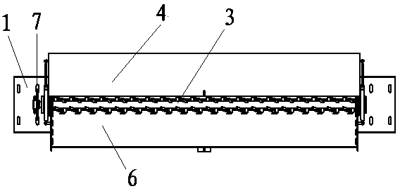 Outer sheave type lime spreader and spreading method thereof