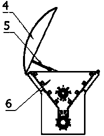 Outer sheave type lime spreader and spreading method thereof