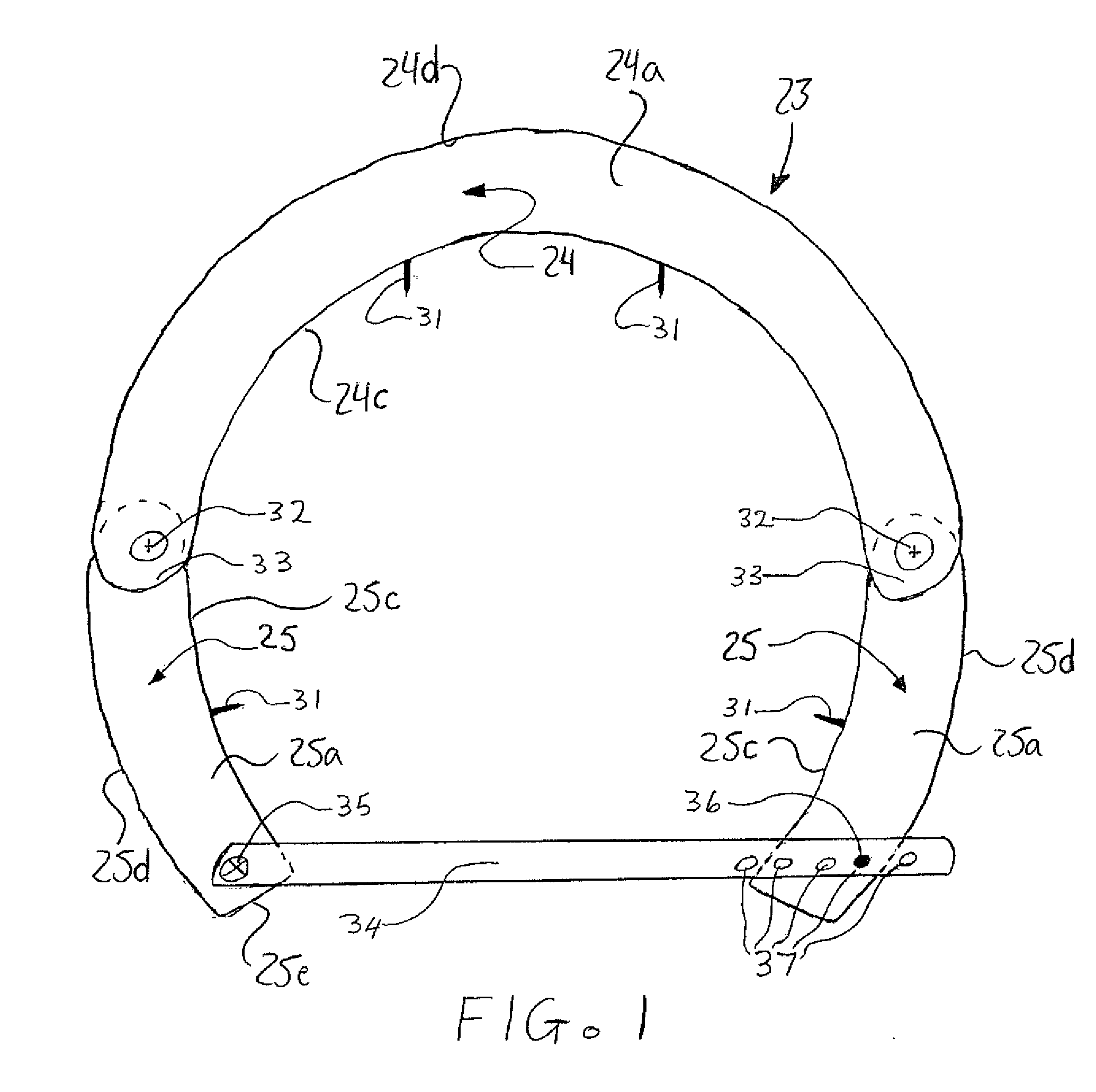Template Device and Method for Trimming Equine Animal Hooves
