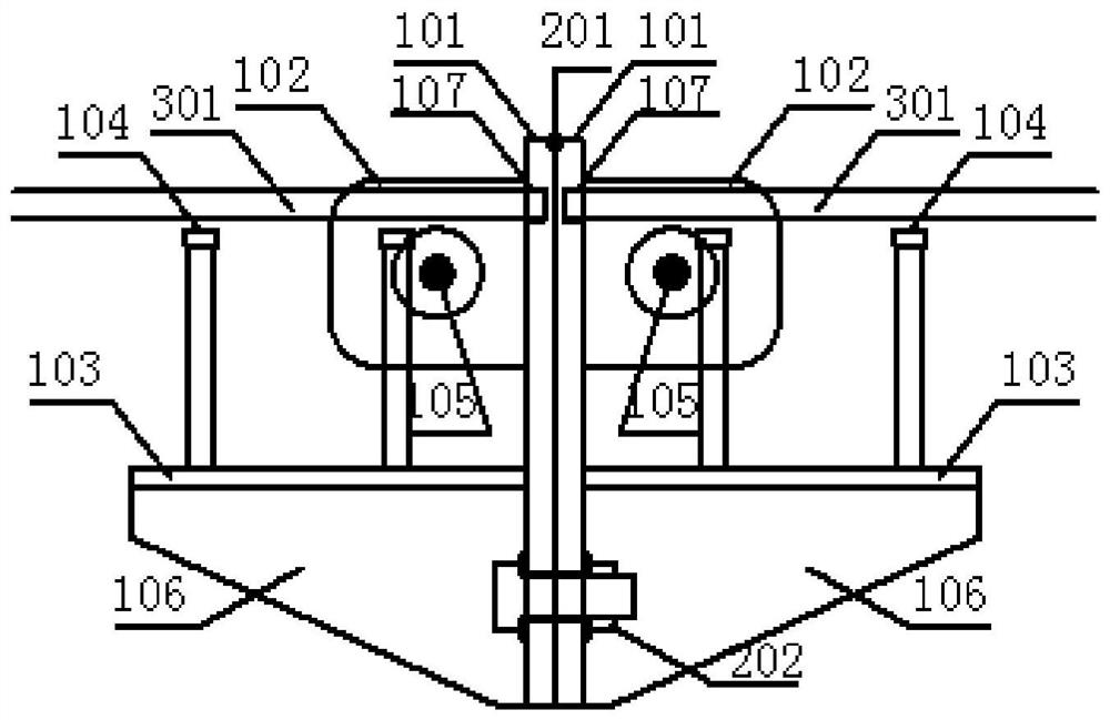 Passive anti-crack reinforced prefabricated bridge deck slab connecting structure and design method thereof