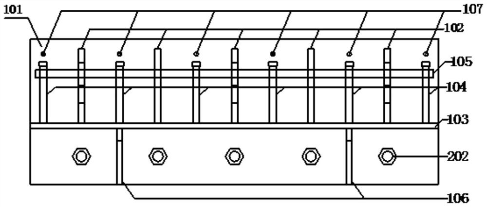 Passive anti-crack reinforced prefabricated bridge deck slab connecting structure and design method thereof