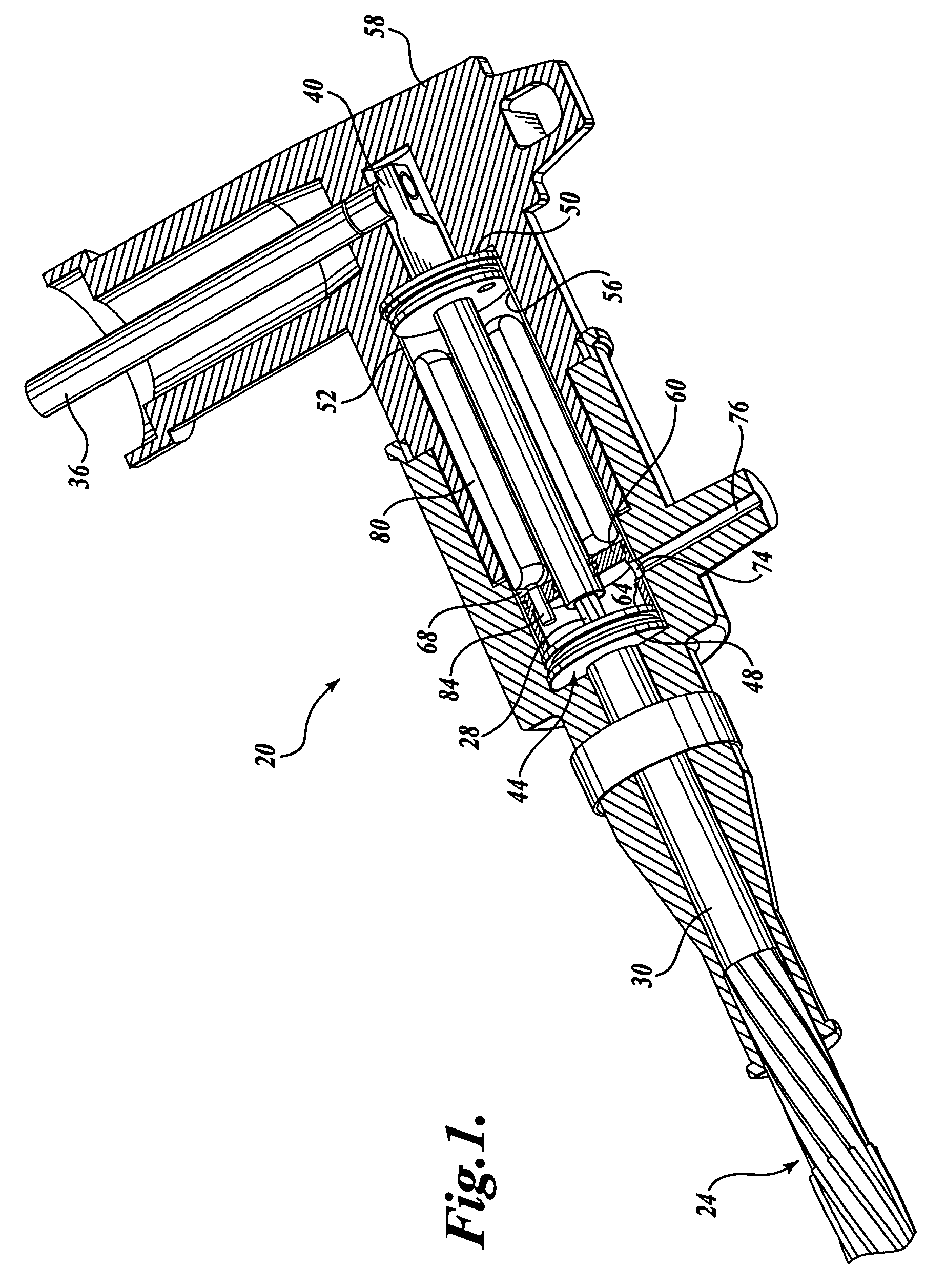 Cable connectors with internal fluid reservoirs