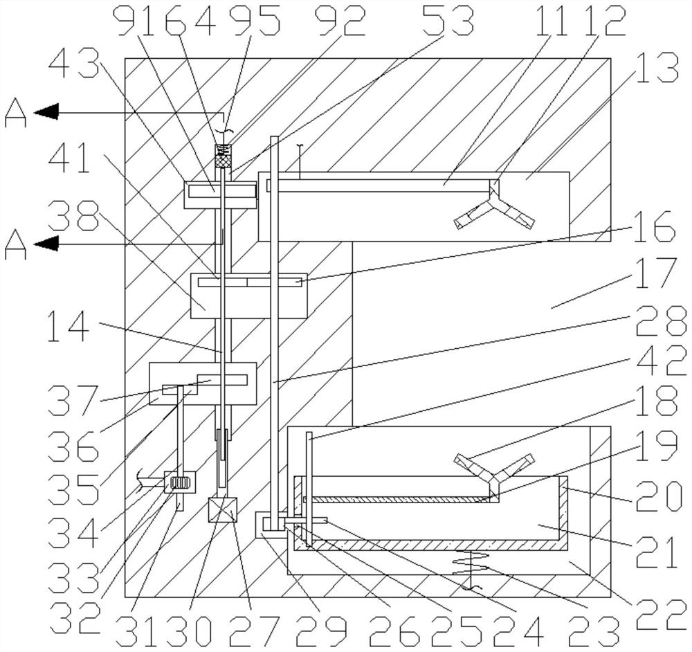 Tree pesticide injection device self-adaptive to tree diameter