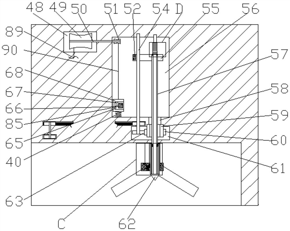 Tree pesticide injection device self-adaptive to tree diameter