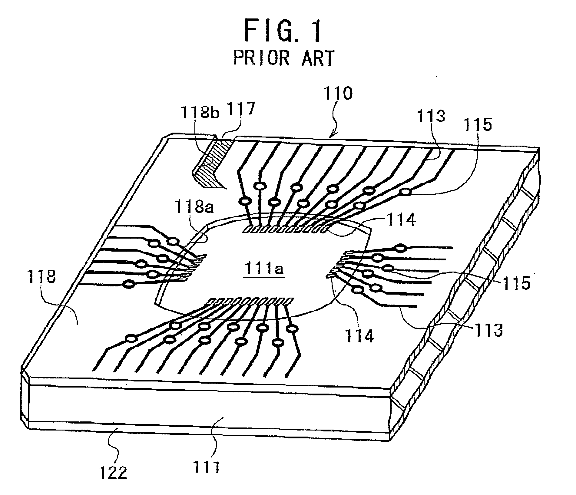 Substrate for semiconductor device and semiconductor device fabrication using the same