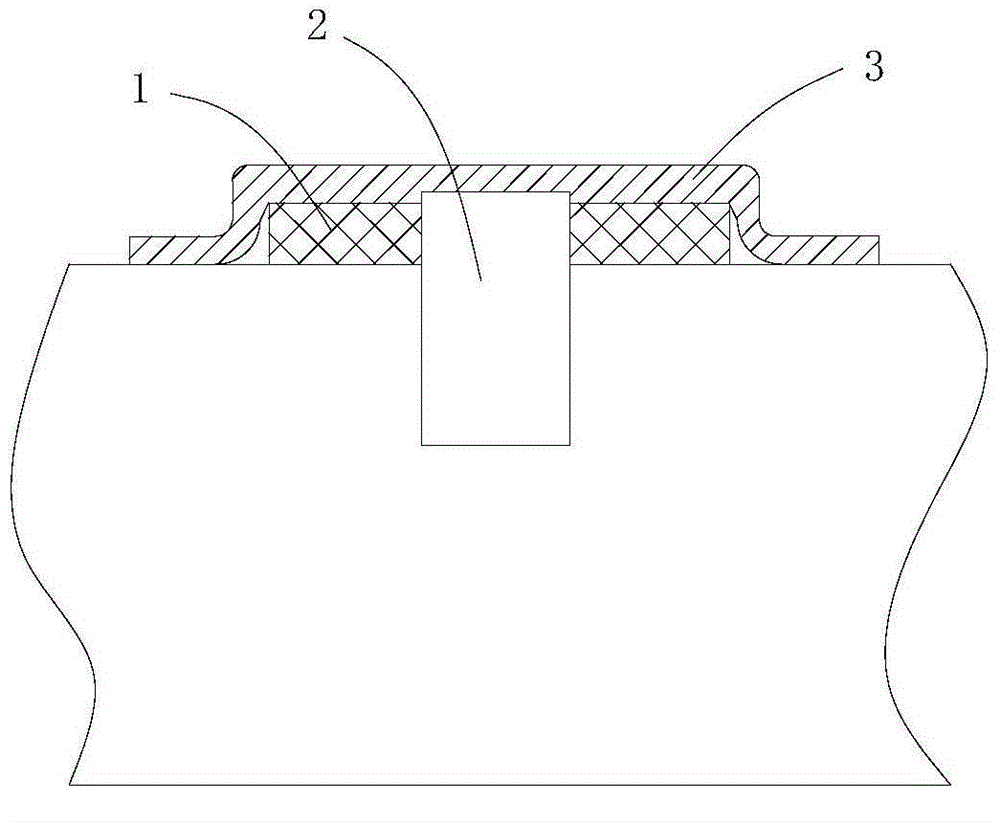 Method for installing ultrahigh frequency RFID label on metal tool