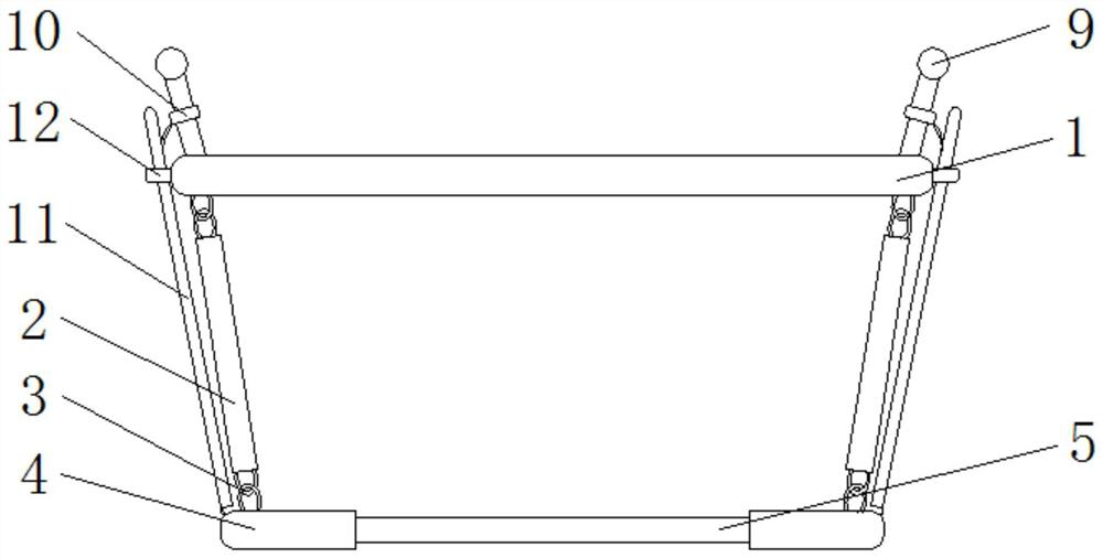 A bowl clamp suitable for narrow clamping space