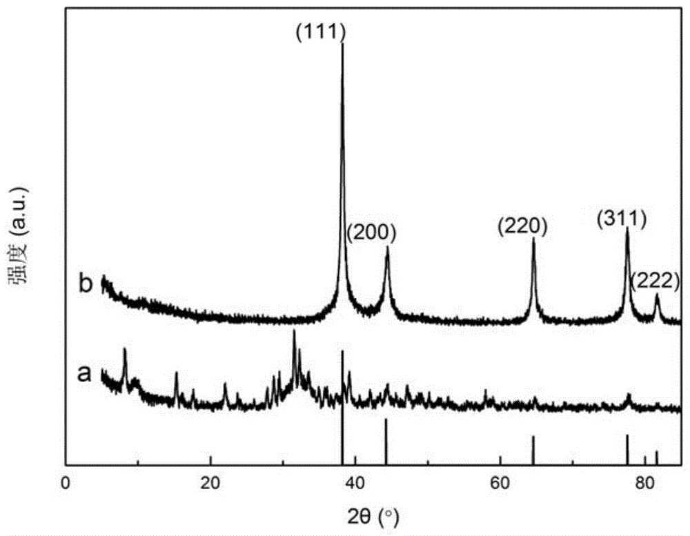 A porous silver micro-nano structure and its shape and size controllable preparation method