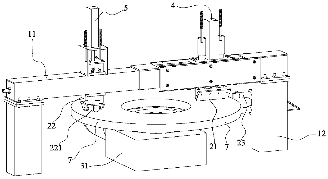 Grinding Disc Surface Grinding and Shoveling Device