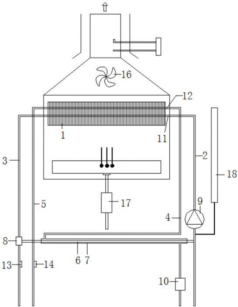 Wall-mounted gas boiler, hot water supply system and control method