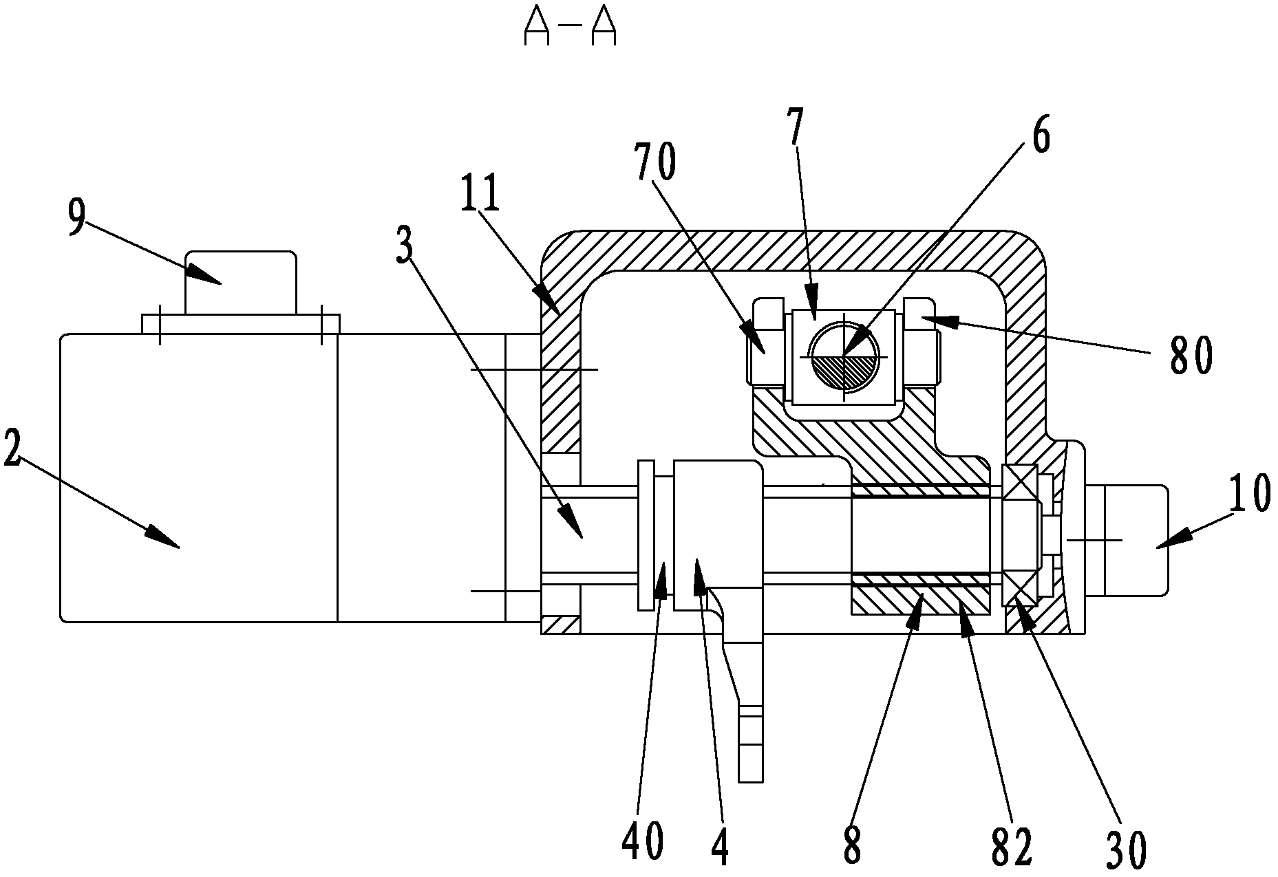 Automatic shifting device and method for speed change of vehicles