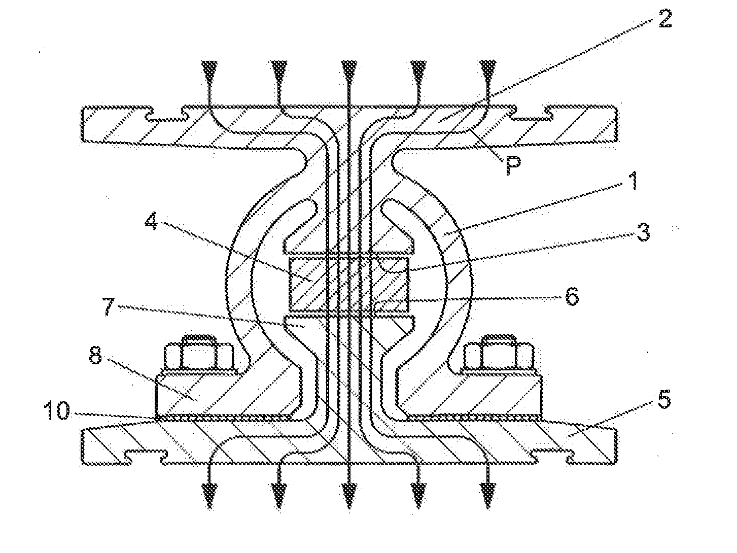 Hollow profile sensor