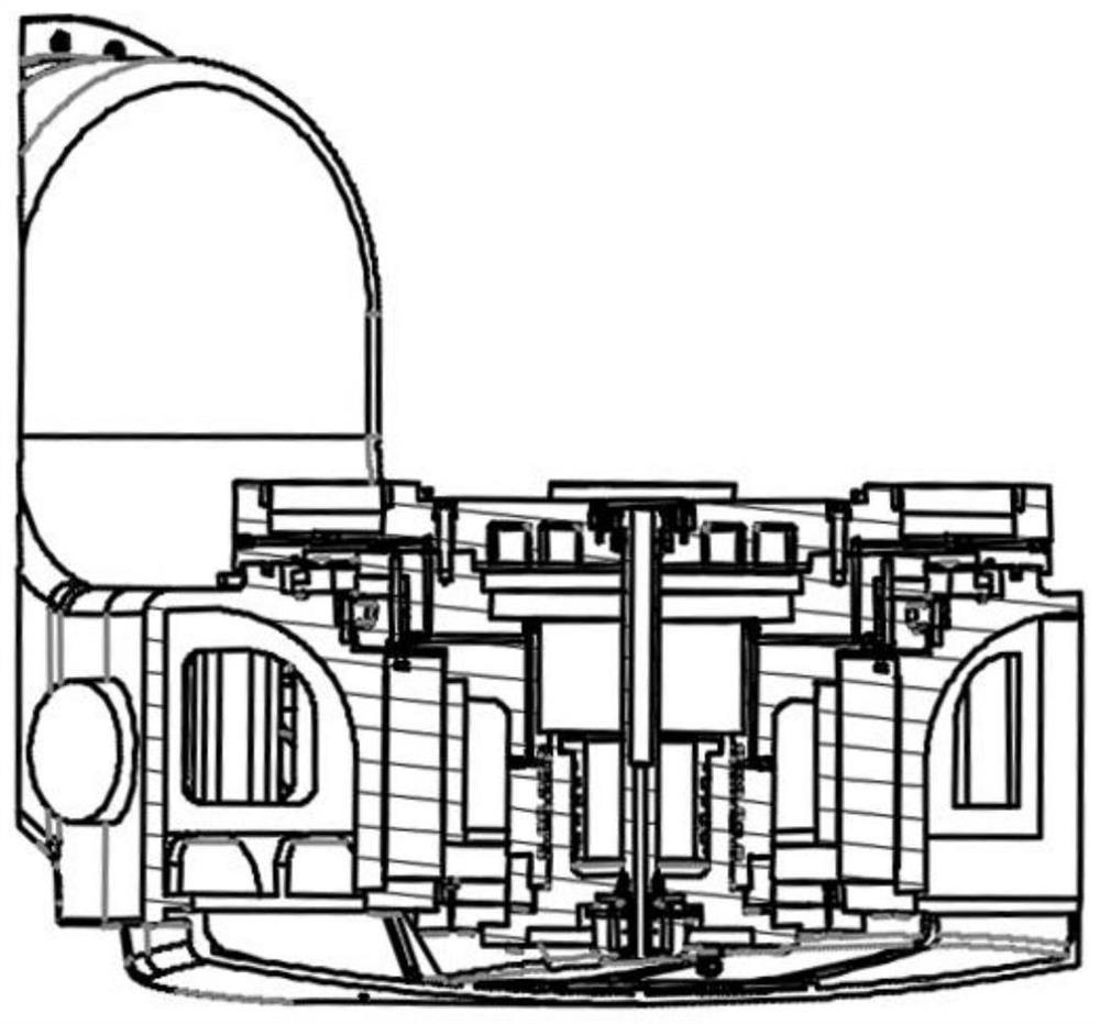 Turn-mill compound turntable structure