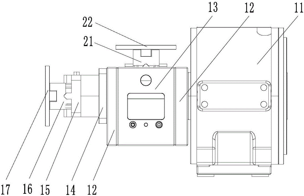 Four-axis linkage machining jig
