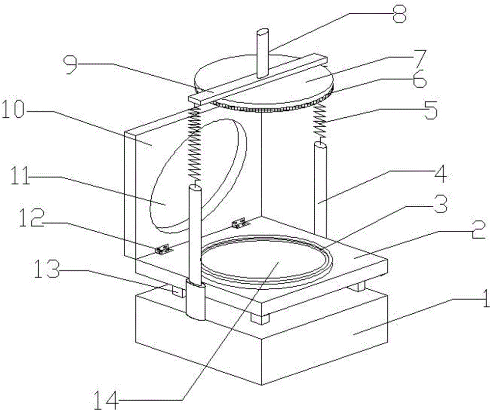 LED wafer expanding machine with membrane cutting device