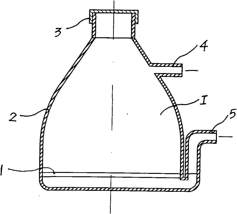 Internal circulation gas-lift type cell culture apparatus