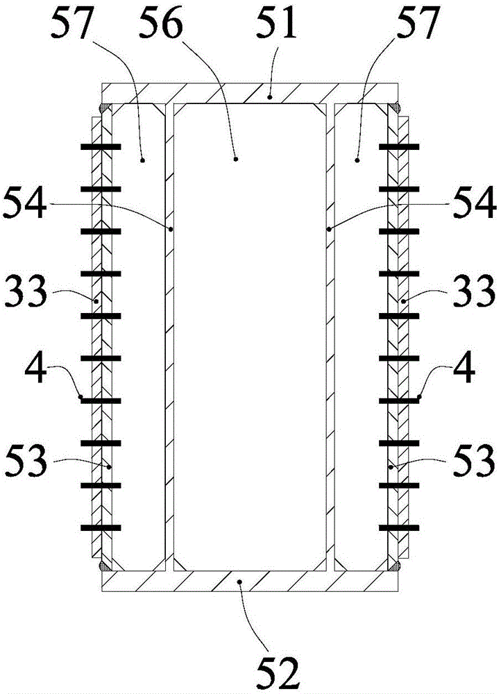 Connection joint of box-shaped steel beam and concrete filled steel tubular column and construction method of connection joint