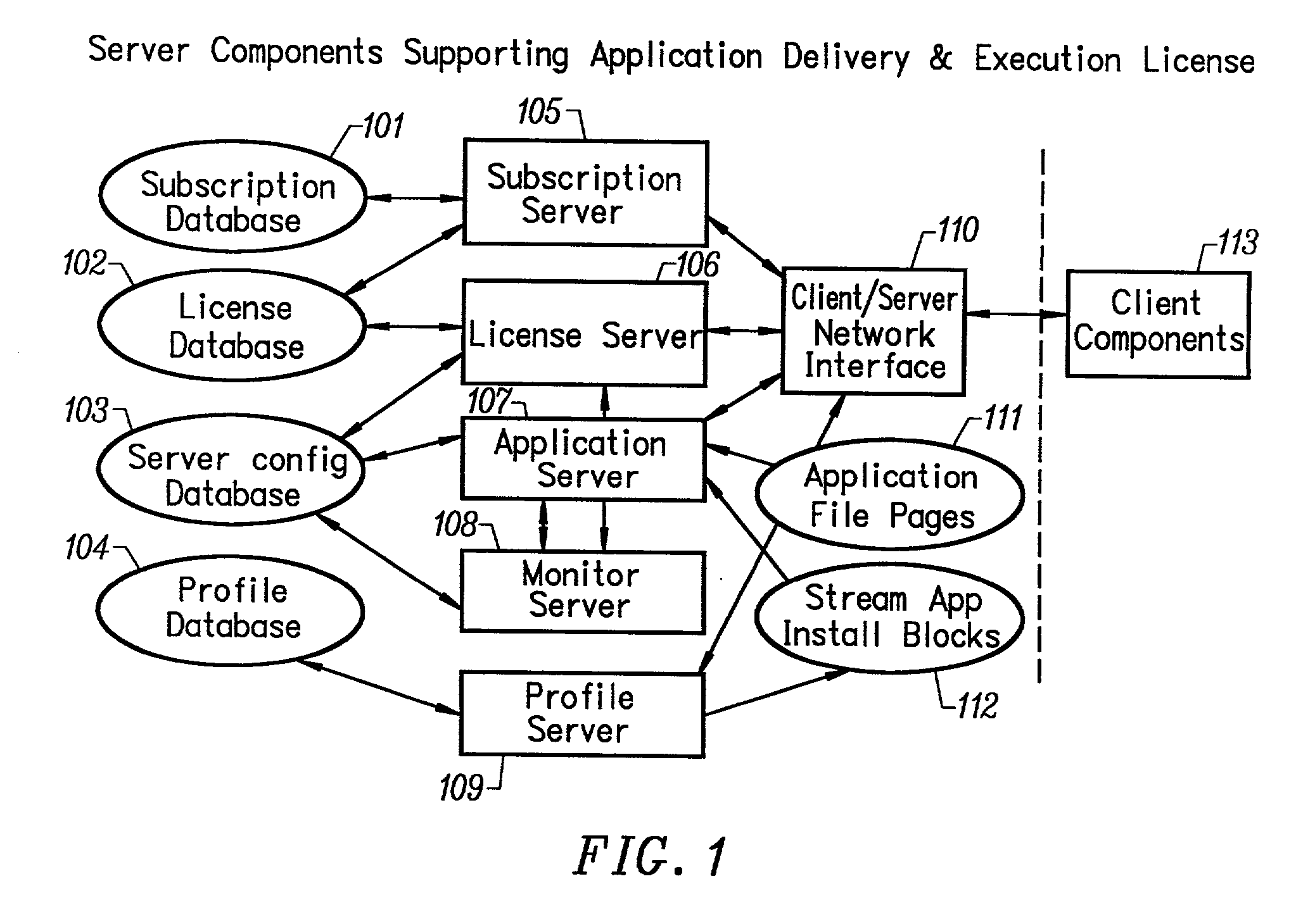 Network caching system for streamed applications