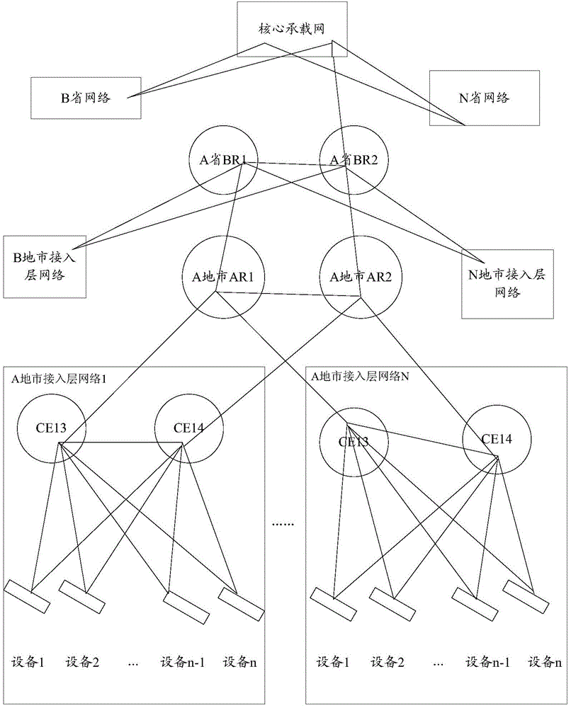 Network link quality monitoring method and apparatus