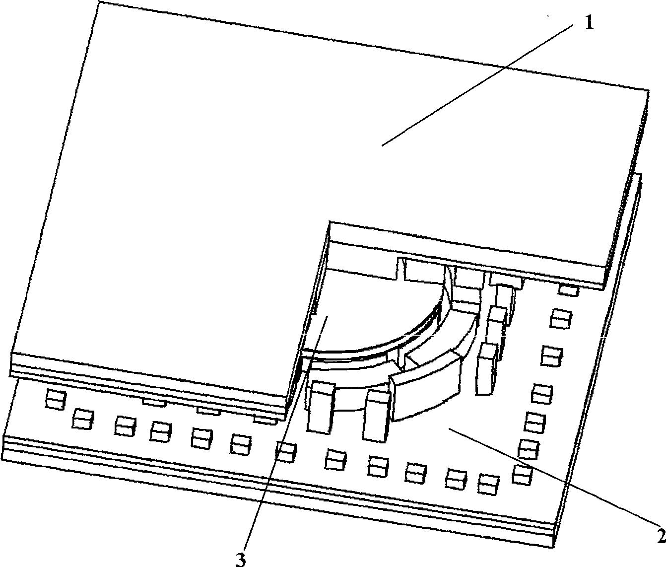 Diamagnetic rotor electromagnetic induction driving micro-gyroscope