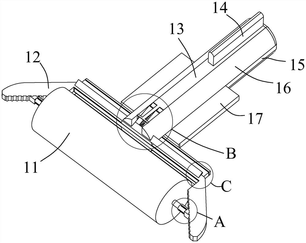 Adhesive barrel for non-setting adhesive rod