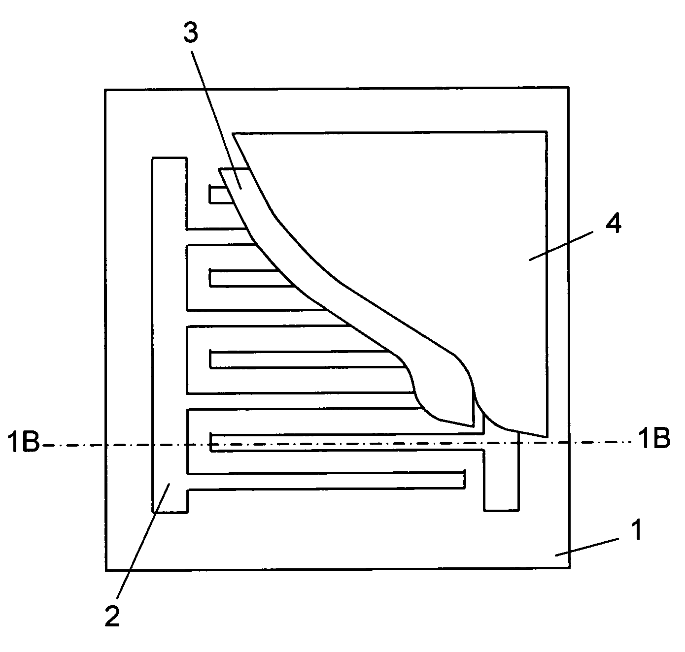 Flexible ptc heating element and method of manufacturing the heating element