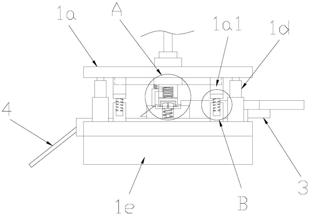 A burr-free stamping die